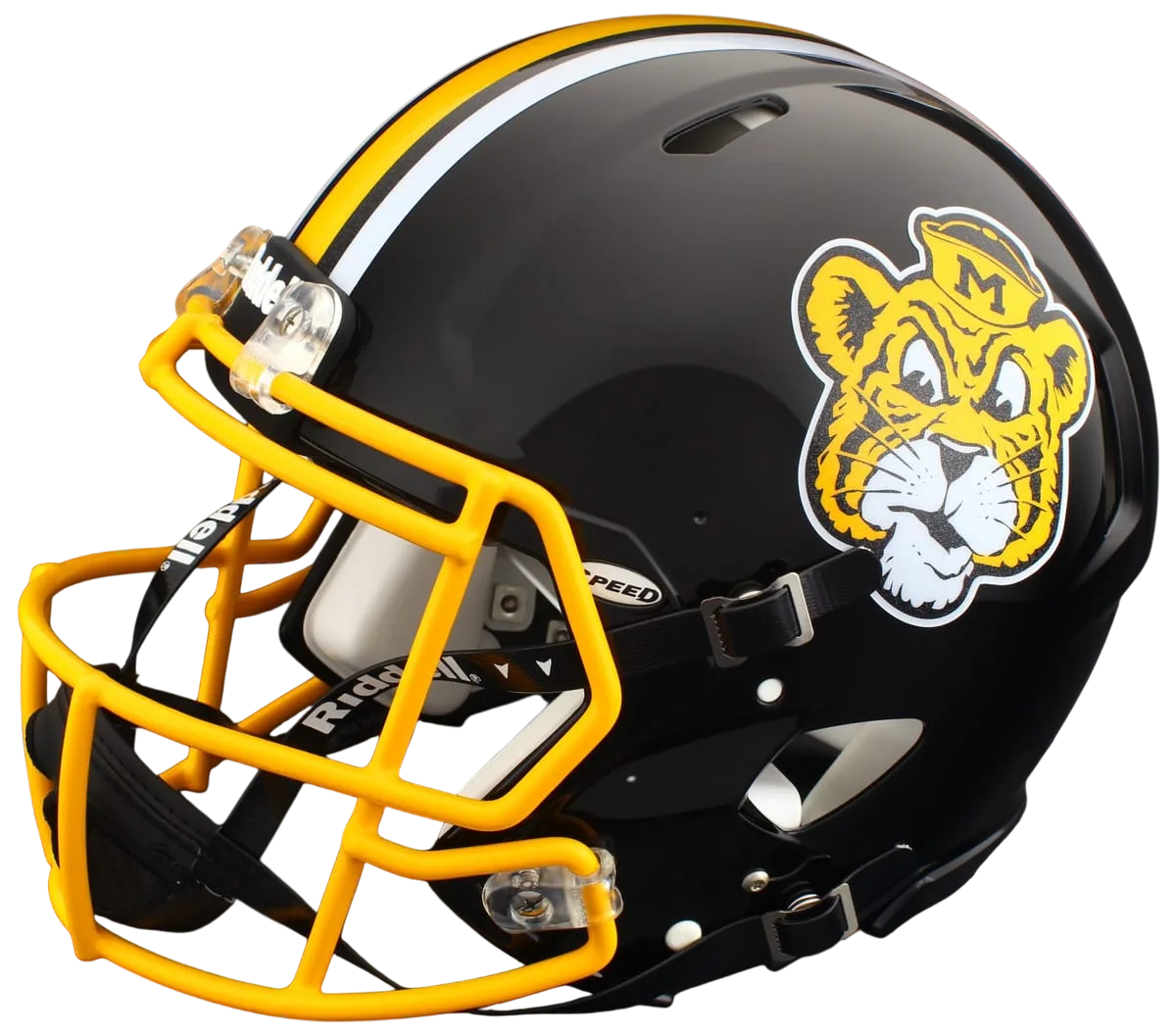 Missouri Tigers Riddell Authentic Speed Football Helmet – Sailor Tiger
