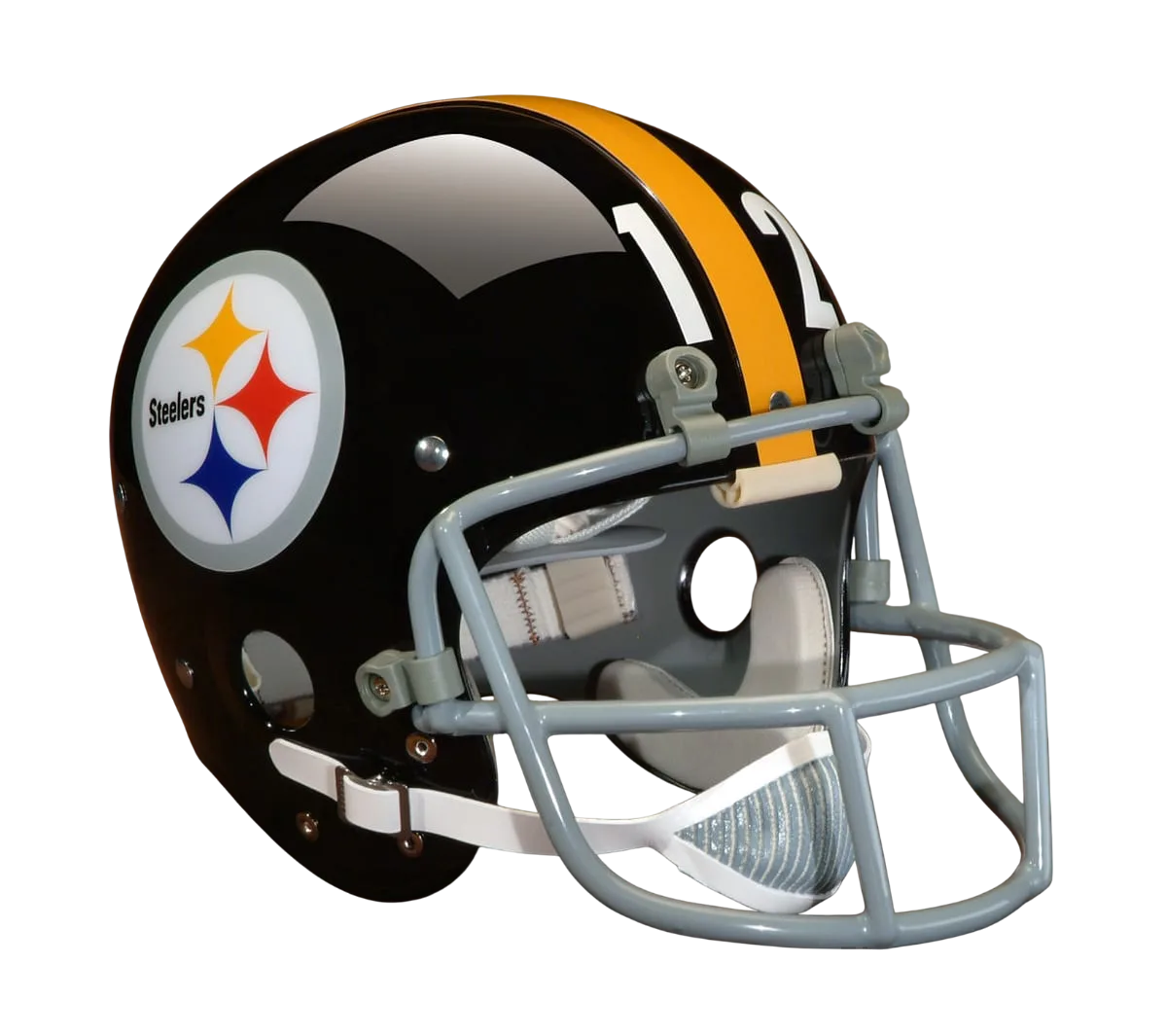 Pittsburgh Steelers Throwback Vintage Shell Football Helmet 1970