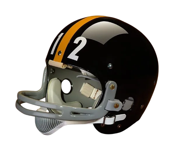 Pittsburgh Steelers Throwback Vintage Shell Football Helmet 1972