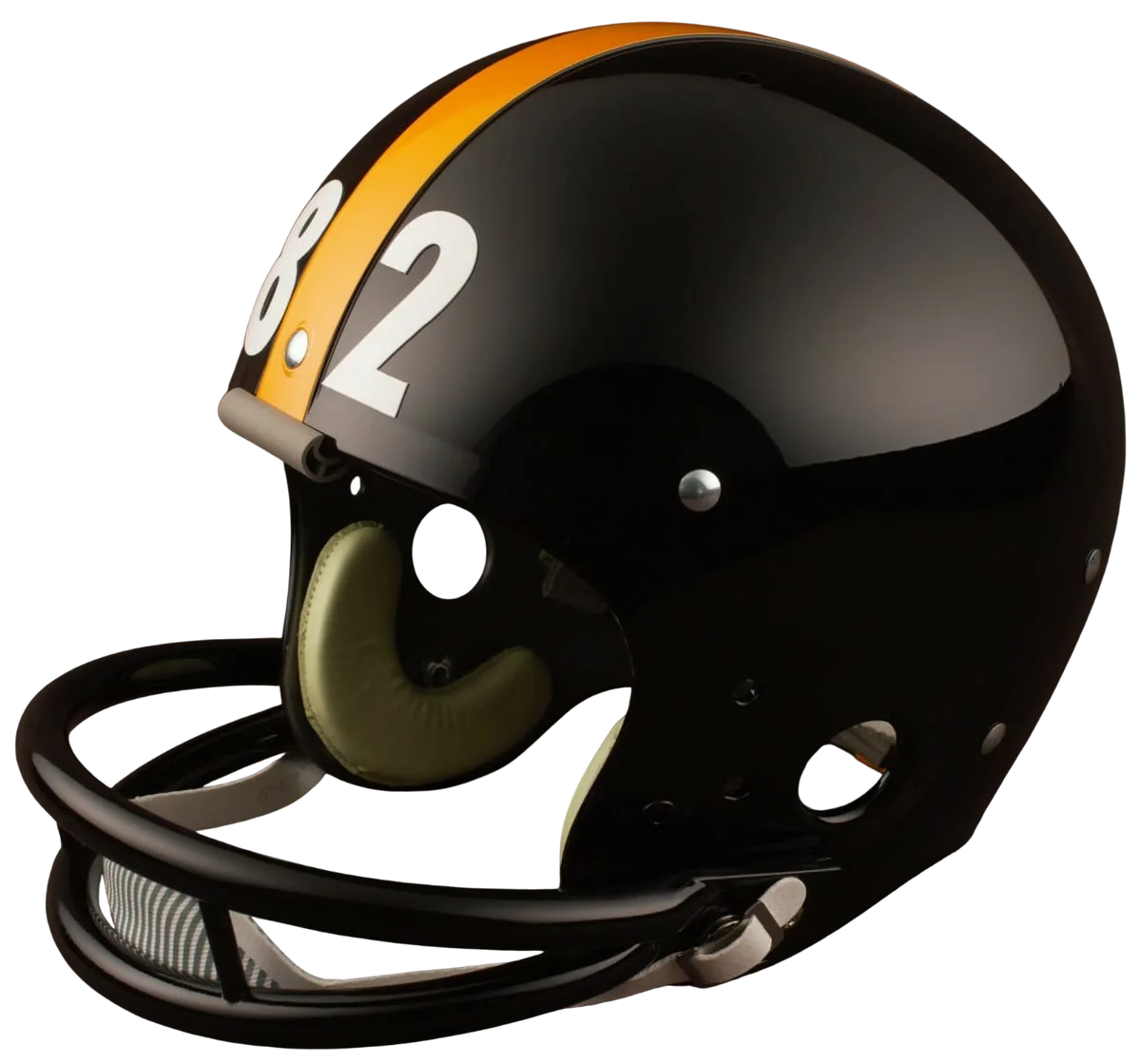 Pittsburgh Steelers Throwback Vintage Shell Football Helmet 1977-1982