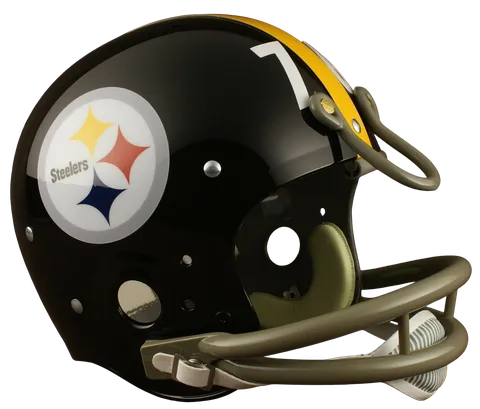 Pittsburgh Steelers Throwback Vintage Shell Football Helmet 1963-1976 – TK Suspension