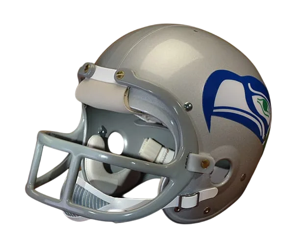 Seattle Seahawks Throwback Vintage Shell Football Helmet 1976-1978