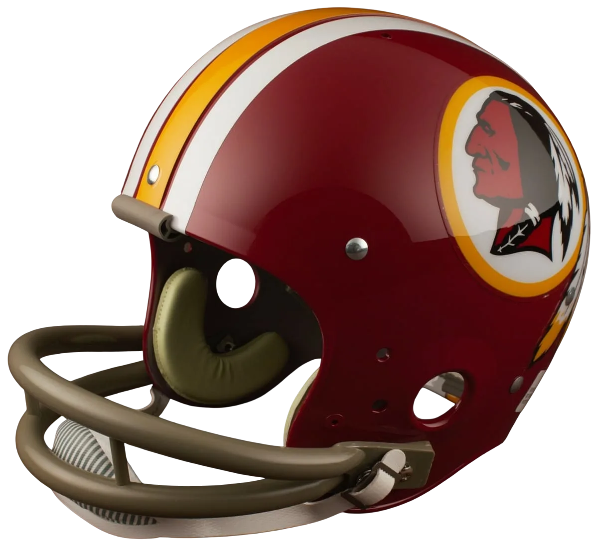 Washington Commanders Throwback Vintage Shell Football Helmet 1972-1977