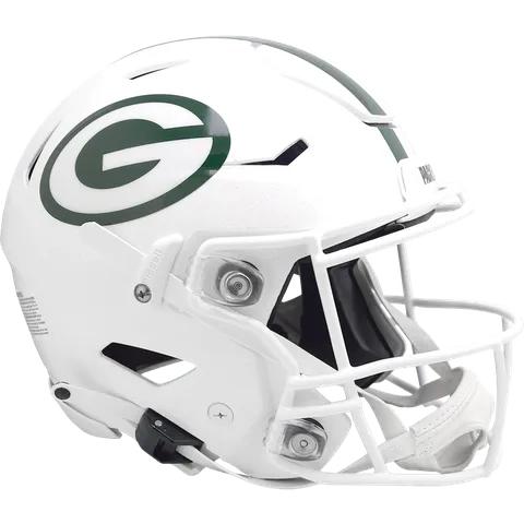 Green Bay Packers Riddell Authentic SpeedFlex Football Helmet – 2024 Alternate On-Field