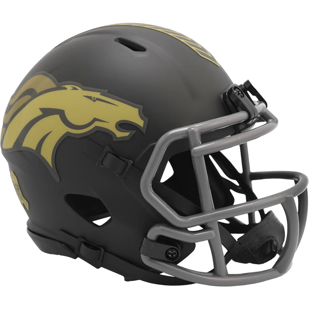 Denver Broncos Riddell Mini Speed Football Helmet – Salute to Service 4