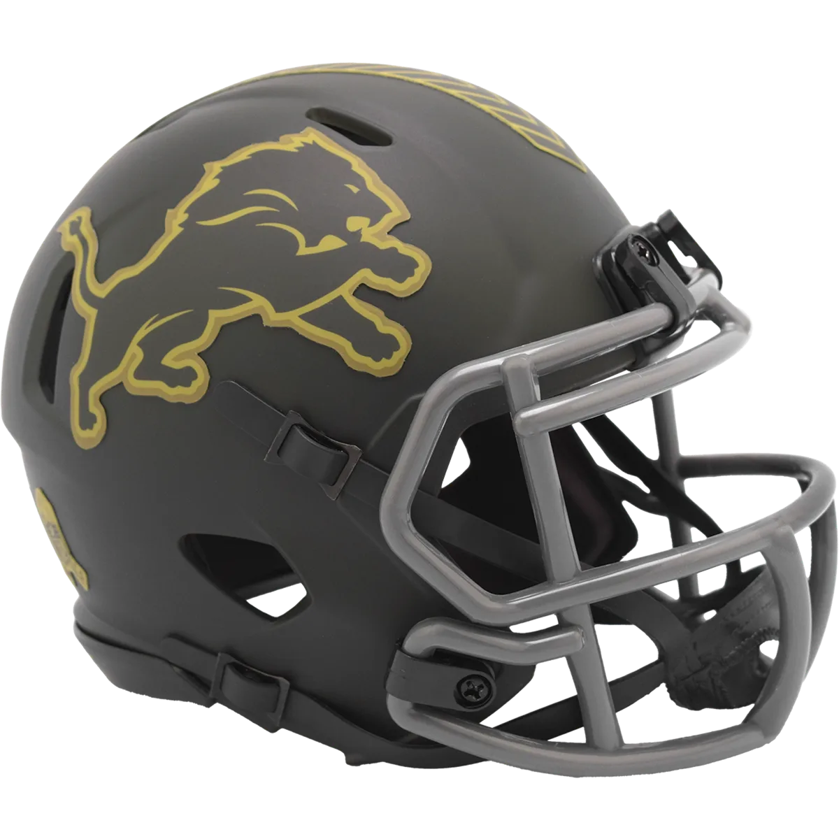 Detroit Lions Riddell Mini Speed Football Helmet – Salute to Service 4
