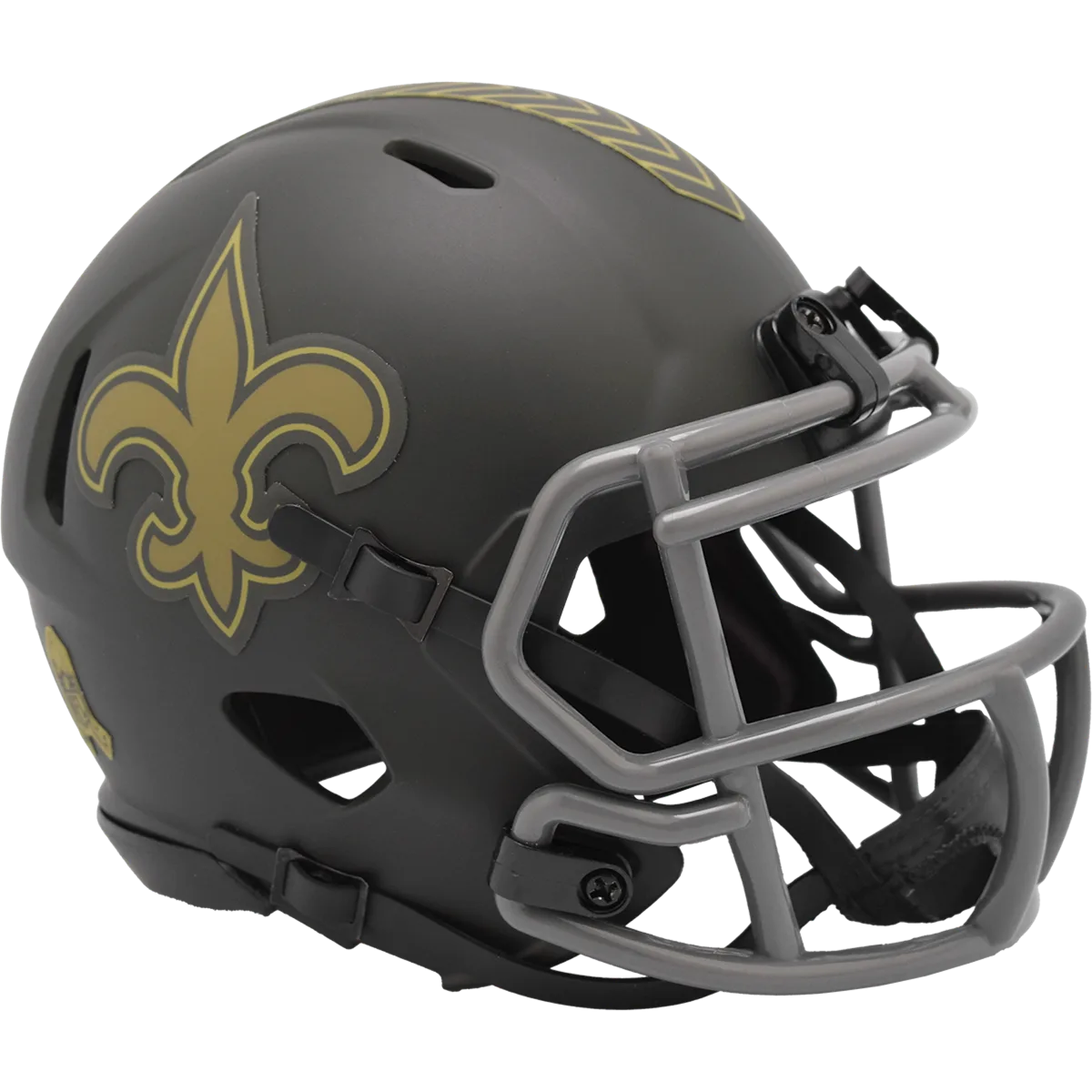 New Orleans Saints Riddell Mini Speed Football Helmet – Salute to Service 4