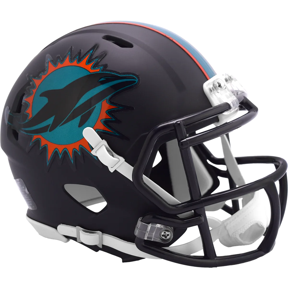 Miami Dolphins Riddell Mini Speed Football Helmet – 2025 Rivalries