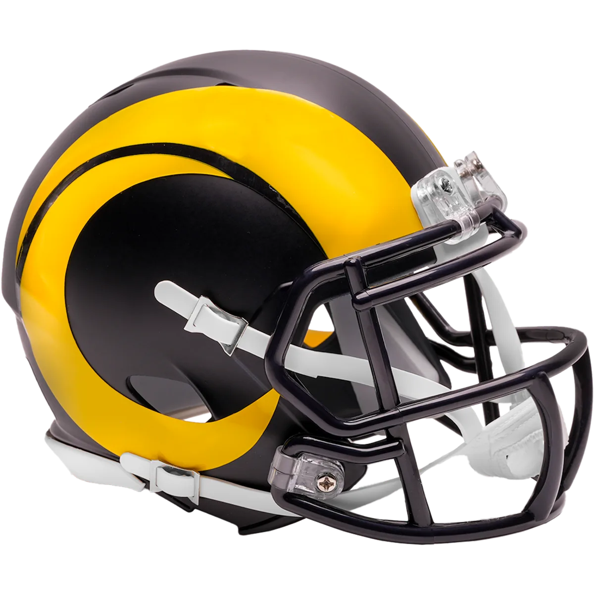 Los Angeles Rams Riddell Mini Speed Football Helmet – 2025 Rivalries