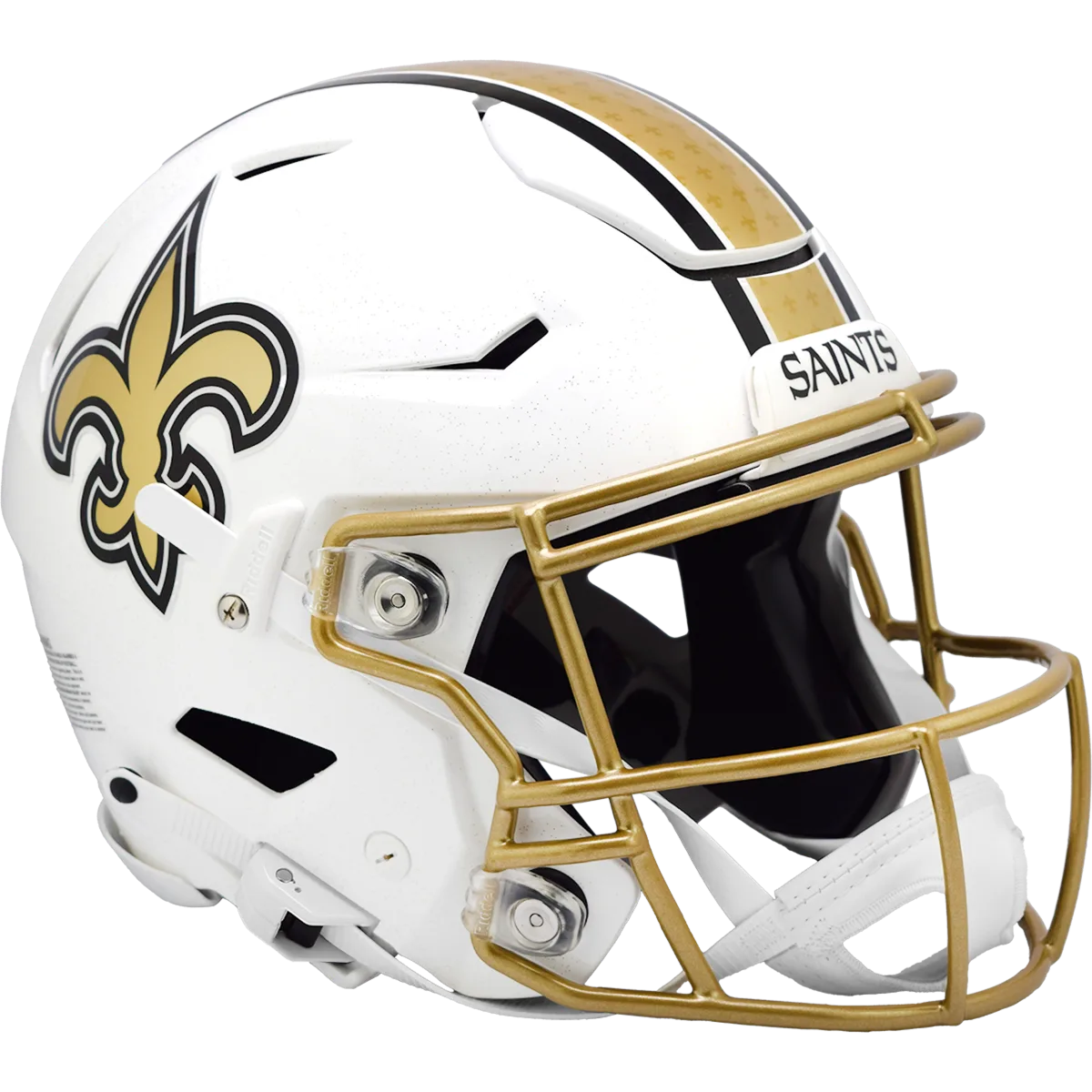 New Orleans Saints Riddell Authentic SpeedFlex Football Helmet – 2025 Alternate On-Field