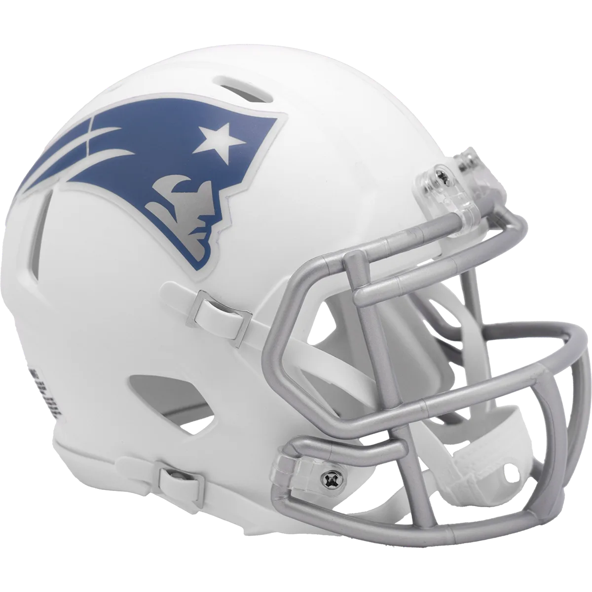 New England Patriots Riddell Mini Speed Football Helmet – 2025 Rivalries