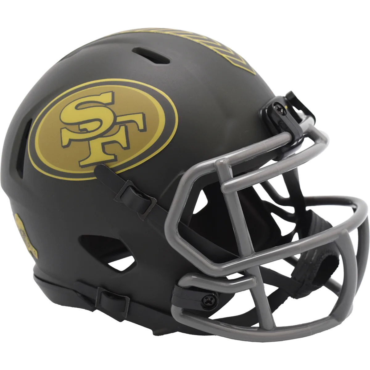 San Francisco 49ers Riddell Mini Speed Football Helmet – Salute to Service 4