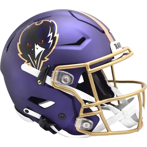 Baltimore Ravens Riddell Authentic SpeedFlex Football Helmet – 2024 Alternate On-Field
