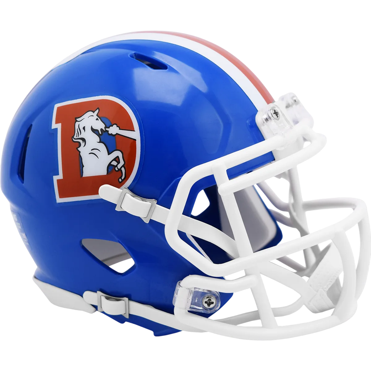 Denver Broncos Riddell Mini Speed Football Helmet – 1975 to 1996 Throwback
