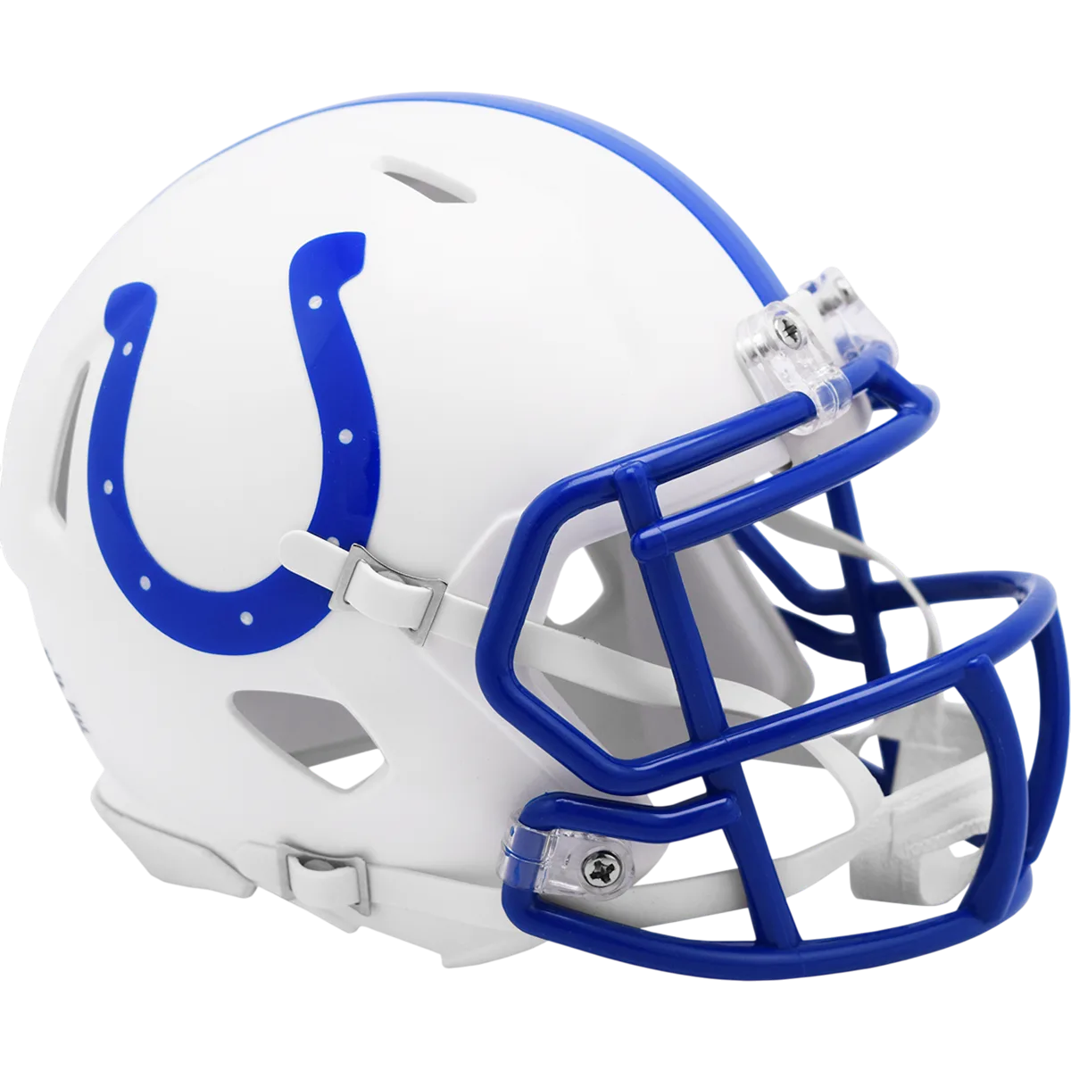 Indianapolis Colts Riddell Mini Speed Football Helmet – 1995 to 2003 Throwback