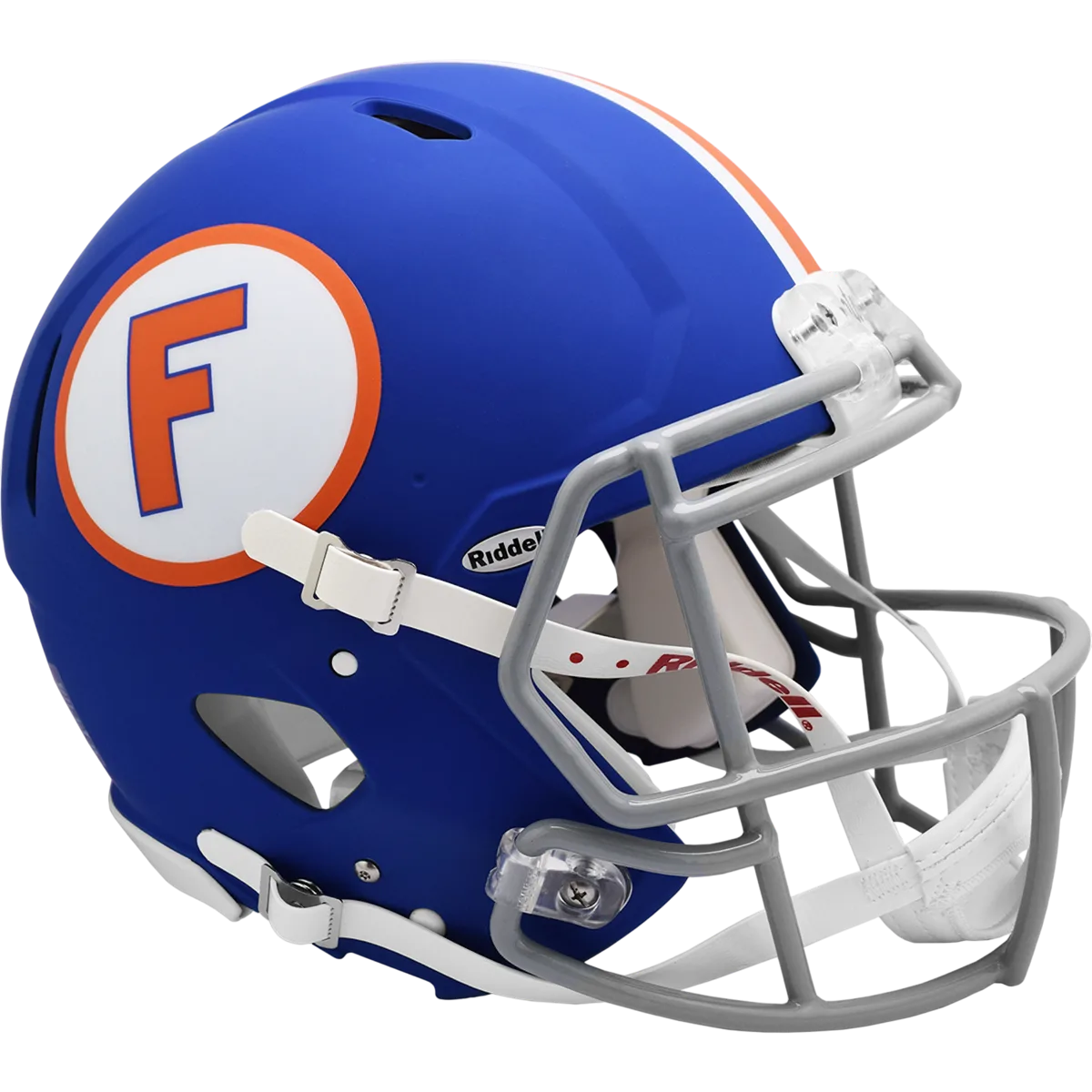 Florida Gators Riddell Authentic Speed Football Helmet – Matte Blue Throwback
