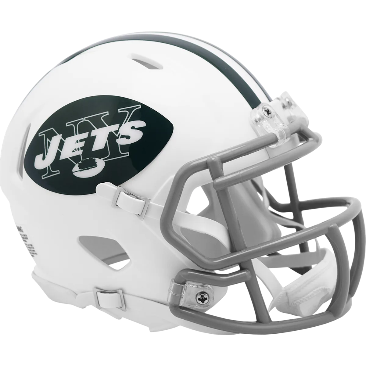 New York Jets Riddell Mini Speed Football Helmet – 1965 to 1977 Throwback