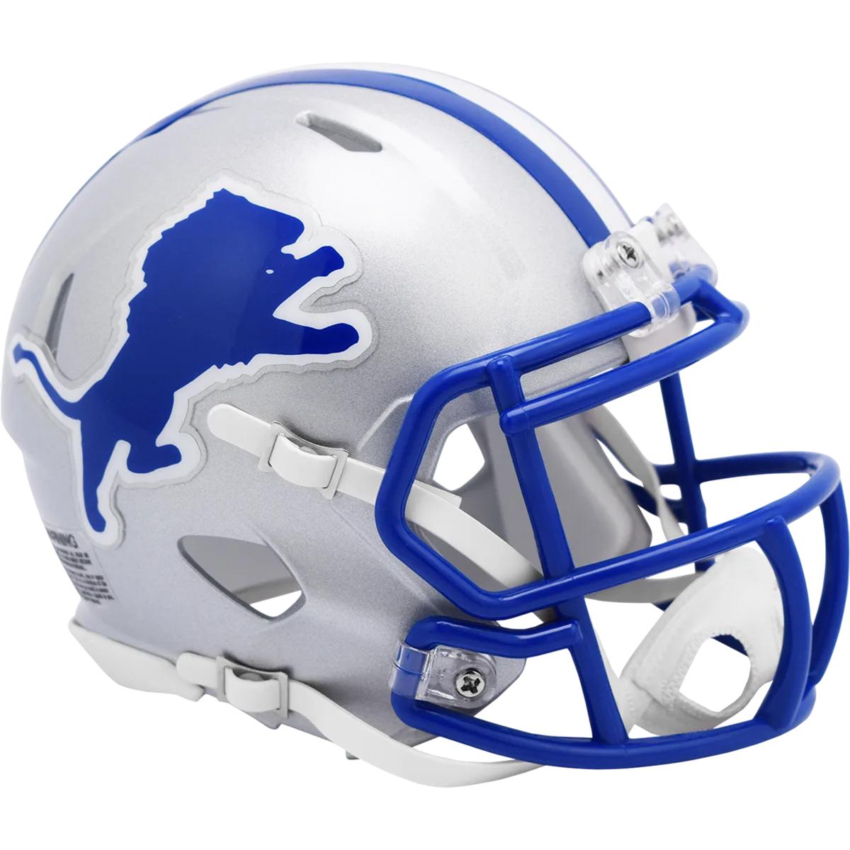 Detroit Lions Riddell Mini Speed Football Helmet – 1983 to 2002 Throwback