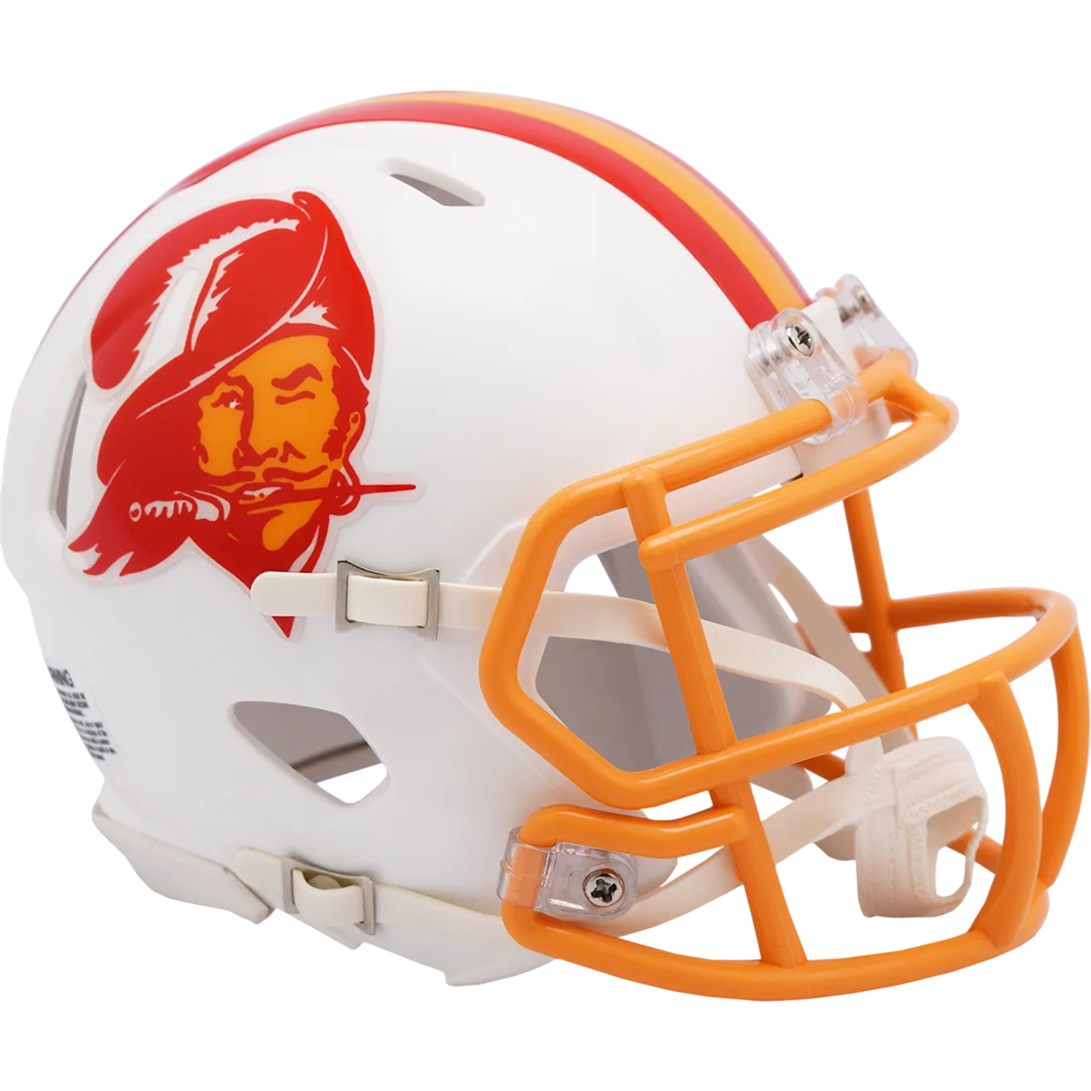 Tampa Bay Buccaneers Riddell Mini Speed Football Helmet – 1976 to 1996 Throwback