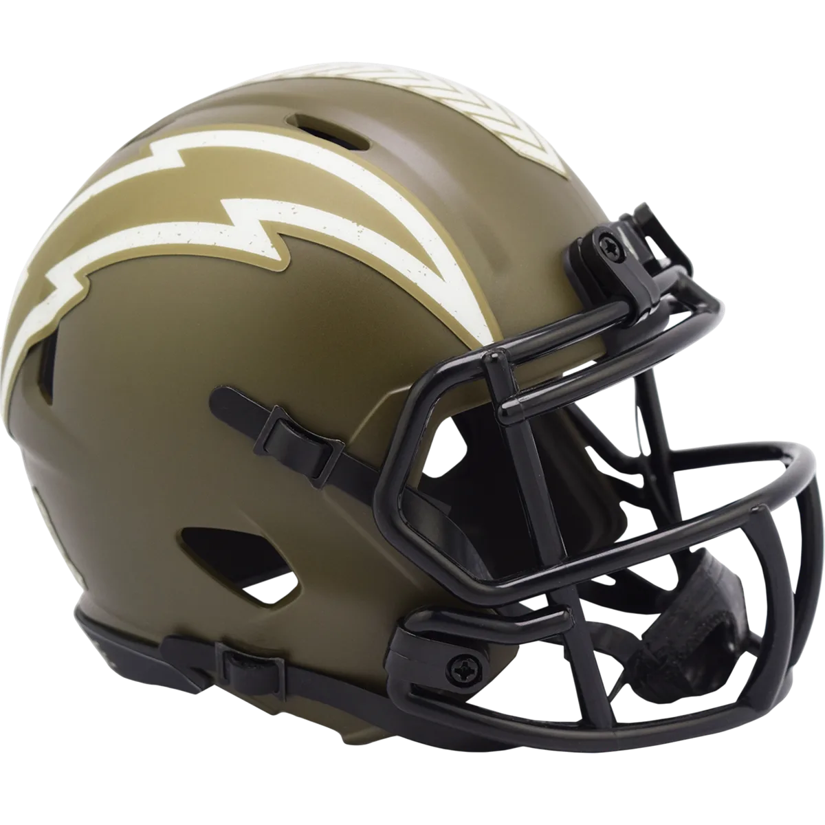 Los Angeles Chargers Riddell Mini Speed Football Helmet – Salute to Service