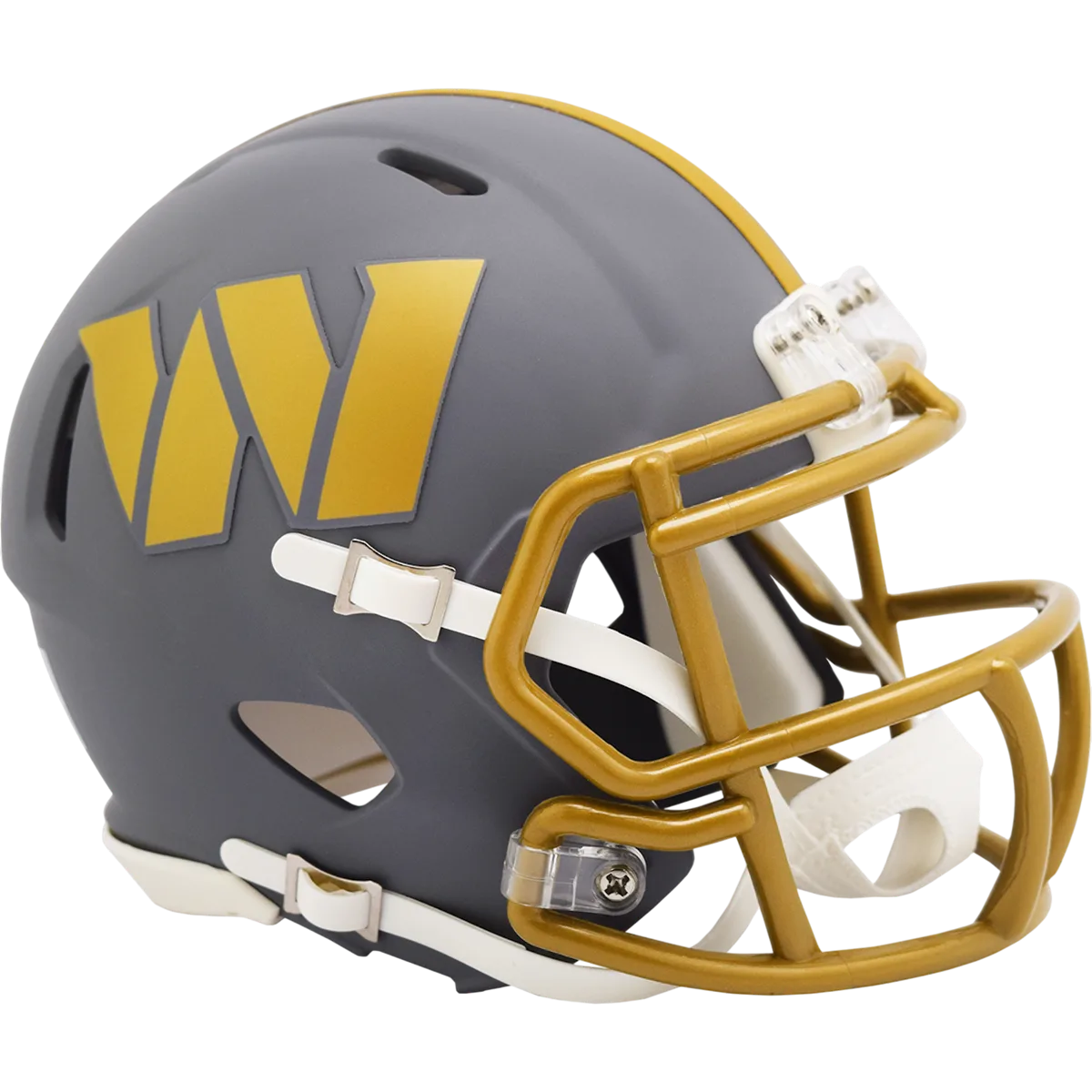 Washington Commanders Riddell Mini Speed Football Helmet – Slate
