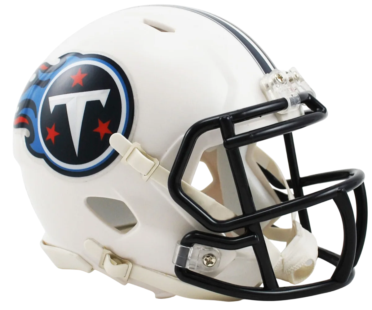 Tennessee Titans Riddell Mini Speed Football Helmet – 1999 to 2017 Throwback
