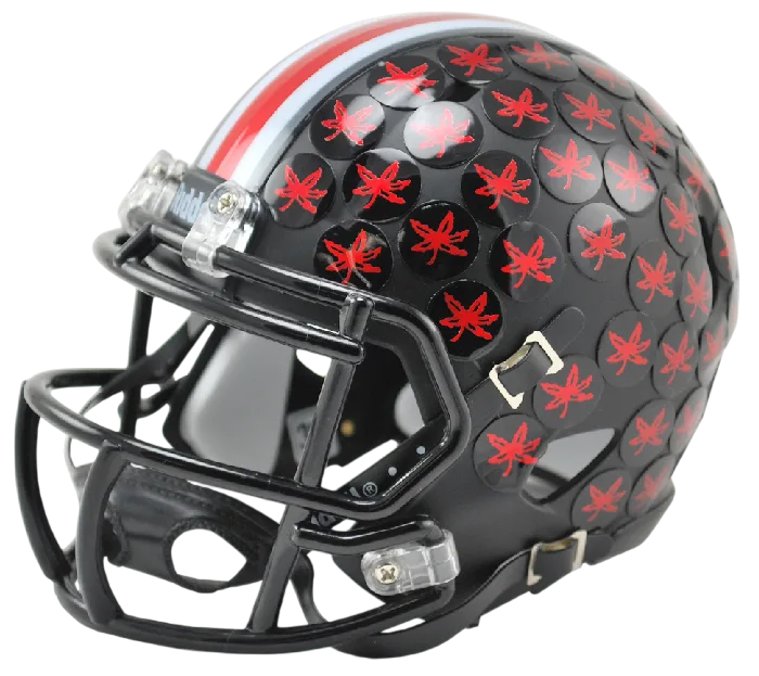 Ohio State Buckeyes Riddell Mini Speed Football Helmet – Satin Black