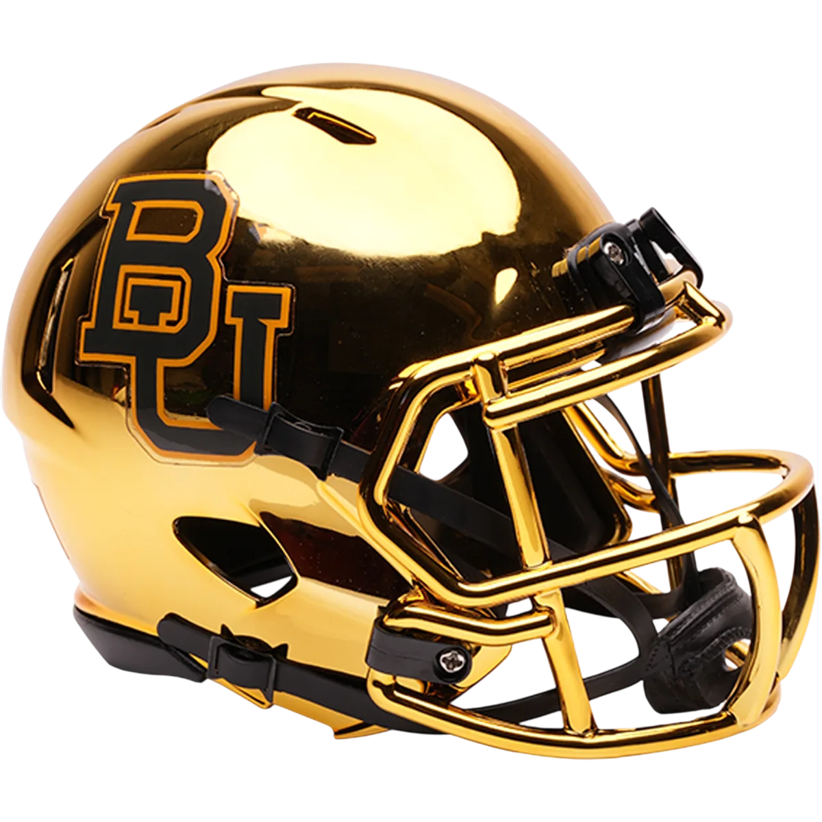 Baylor Bears Riddell Mini Speed Football Helmet – Chrome