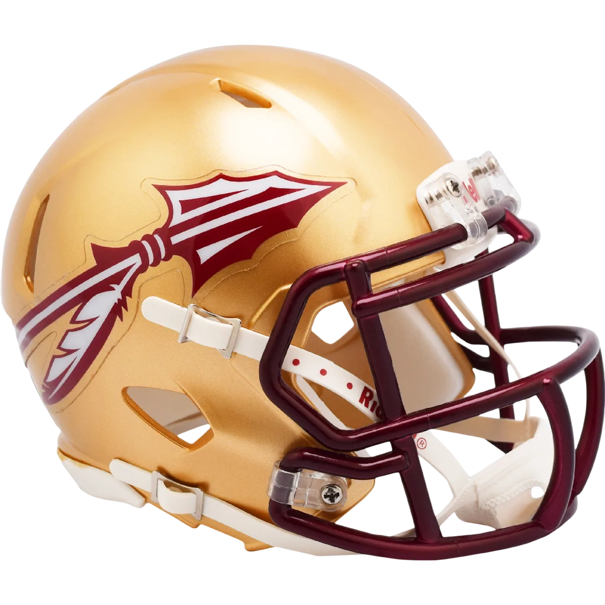 Florida State Seminoles Riddell Mini Speed Football Helmet – Metallic Paint