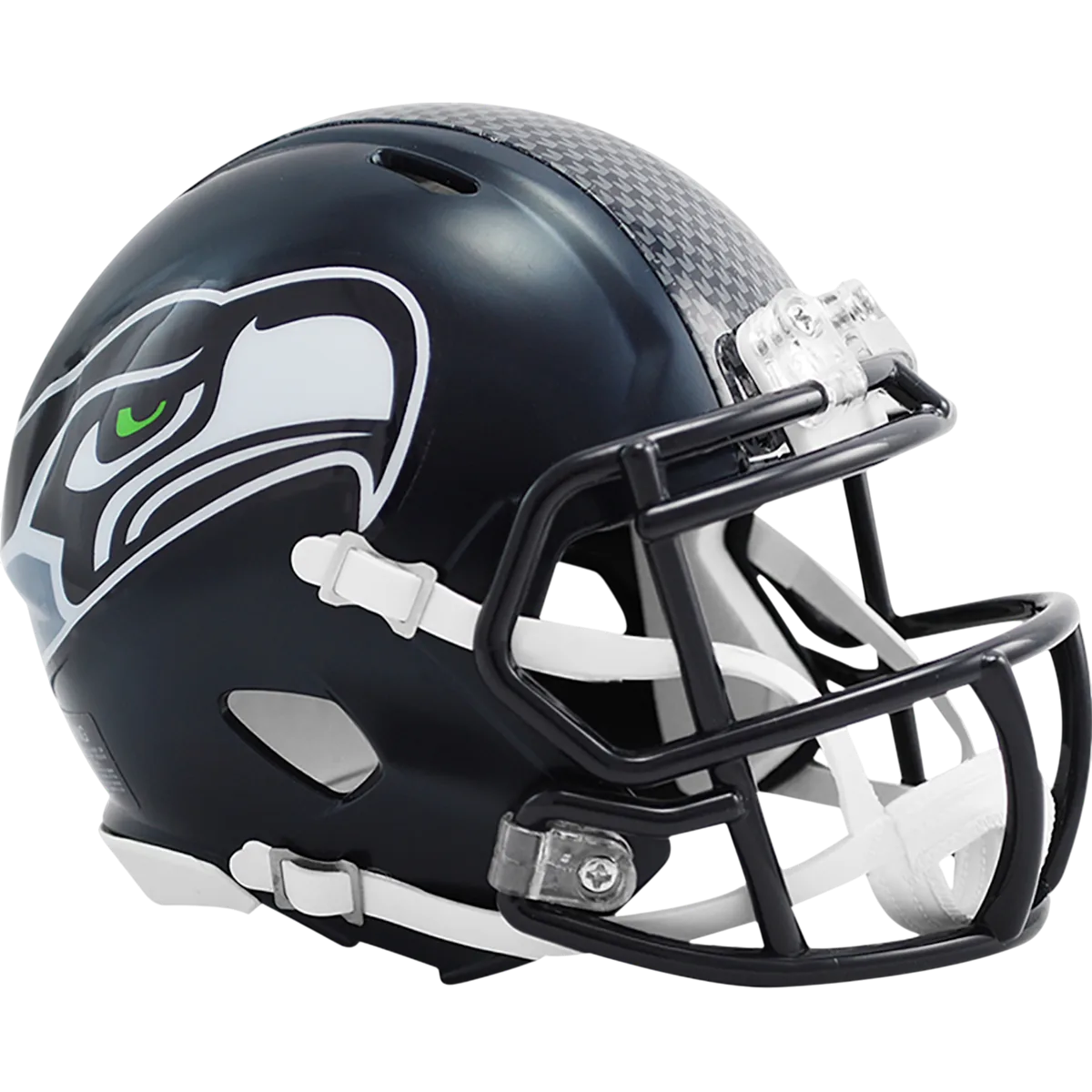Seattle Seahawks Riddell Mini Speed Football Helmet – Matte Navy