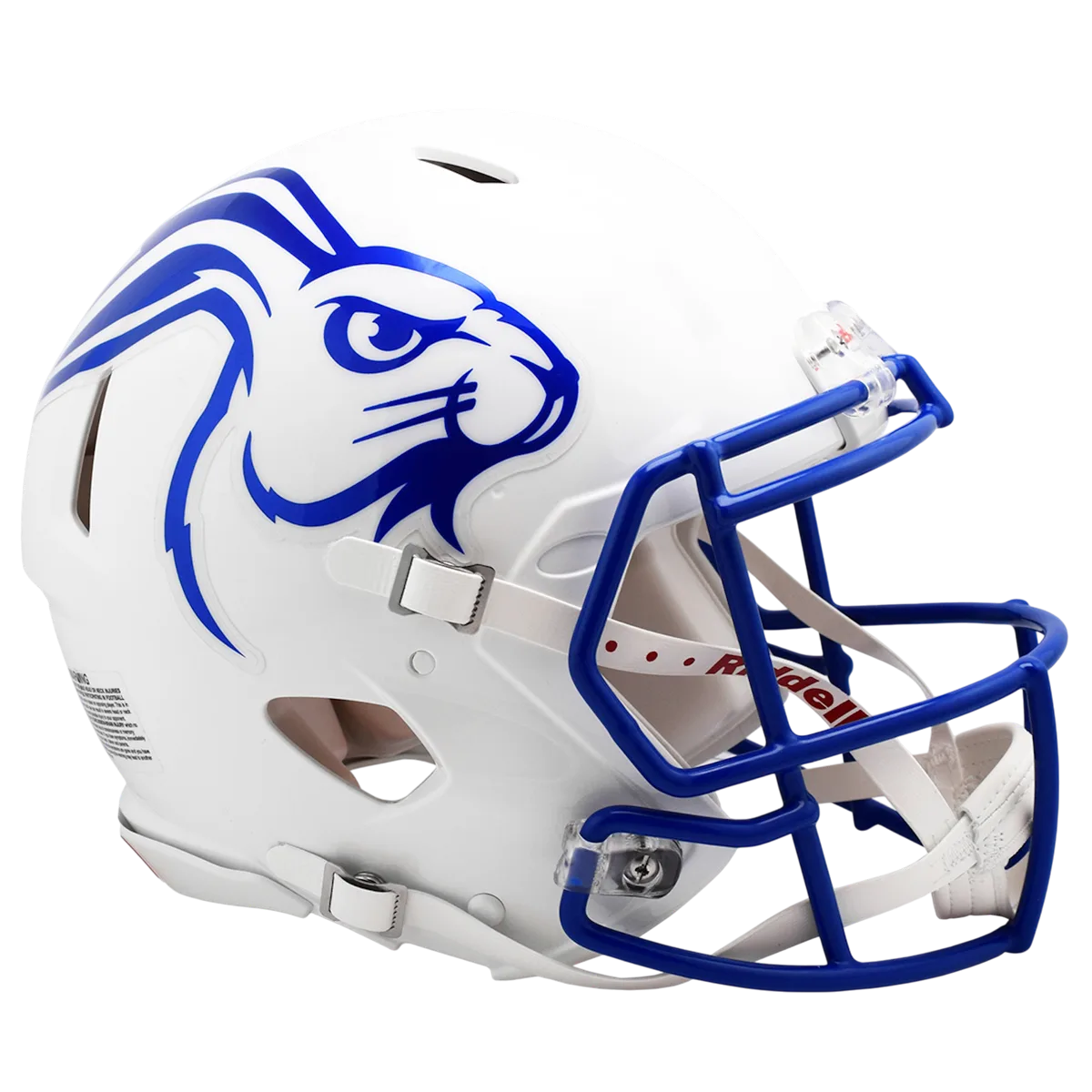 South Dakota State Jackrabbits Riddell Mini Speed Football Helmet – Chrome Decal