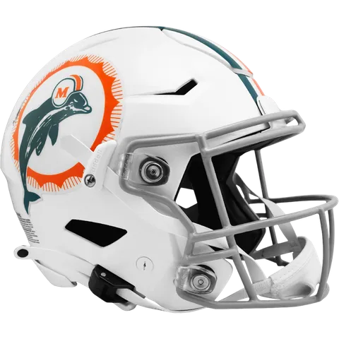 Miami Dolphins Riddell Authentic SpeedFlex Football Helmet – Tribute