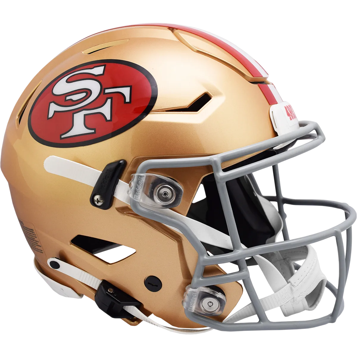 San Francisco 49ers Riddell Authentic SpeedFlex Football Helmet – 1964–1995 Throwback