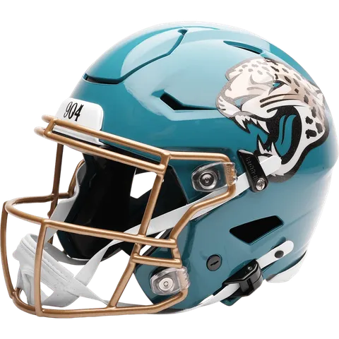 Jacksonville Jaguars Riddell Authentic SpeedFlex Football Helmet – 2026 Rivalries, Teal