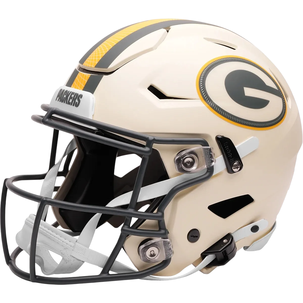Green Bay Packers Riddell Authentic SpeedFlex Football Helmet – 2026 Rivalries, Alabaster