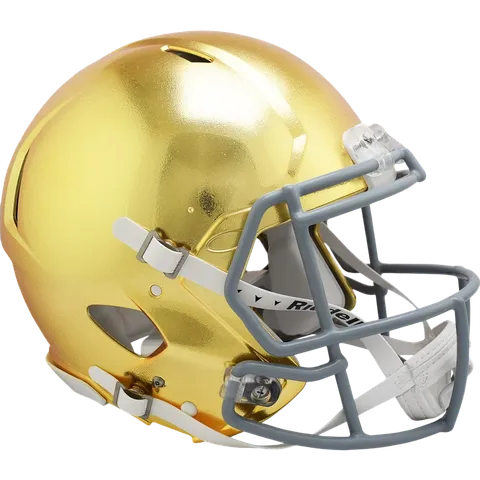 Notre Dame Fighting Irish Riddell Authentic Speed Football Helmet – HydroSkin