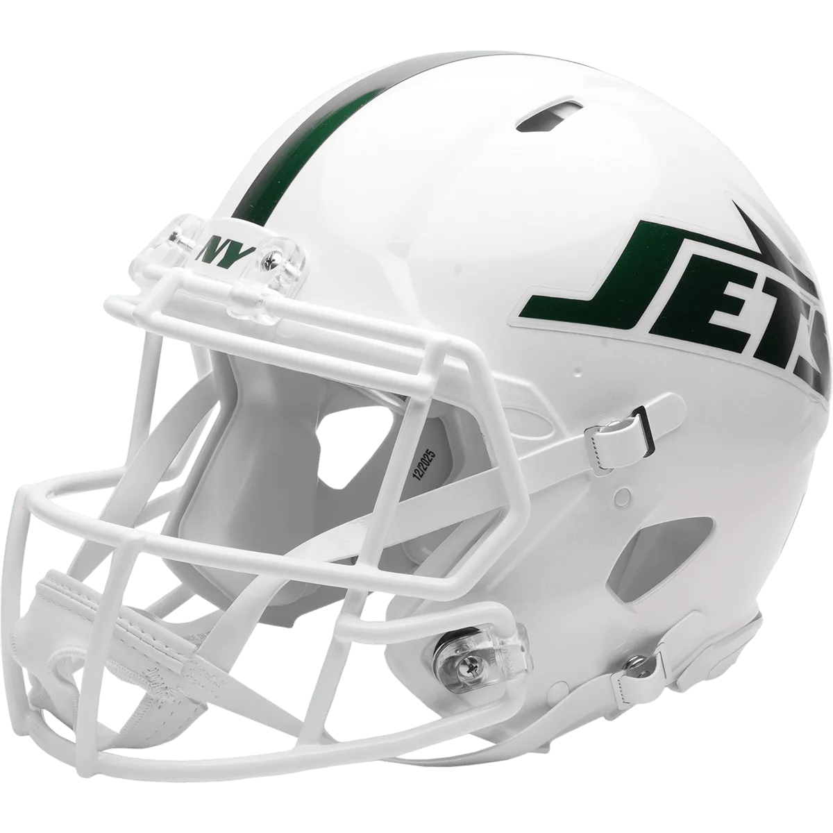 New York Jets Riddell Mini Speed Football Helmet – 2026 Alternate On-Field White