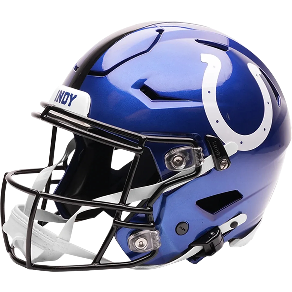 Indianapolis Colts Riddell Authentic SpeedFlex Football Helmet – 2026 Rivalries, Metallic Blue