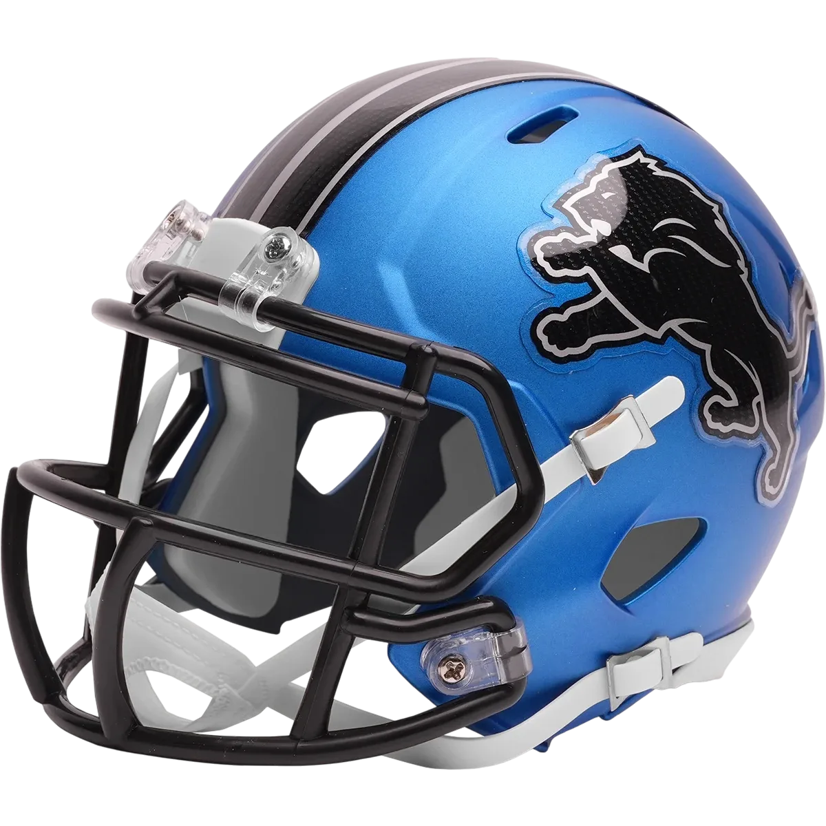 Detroit Lions Riddell Mini Speed Football Helmet – 2026 Rivalries, Honolulu Blue