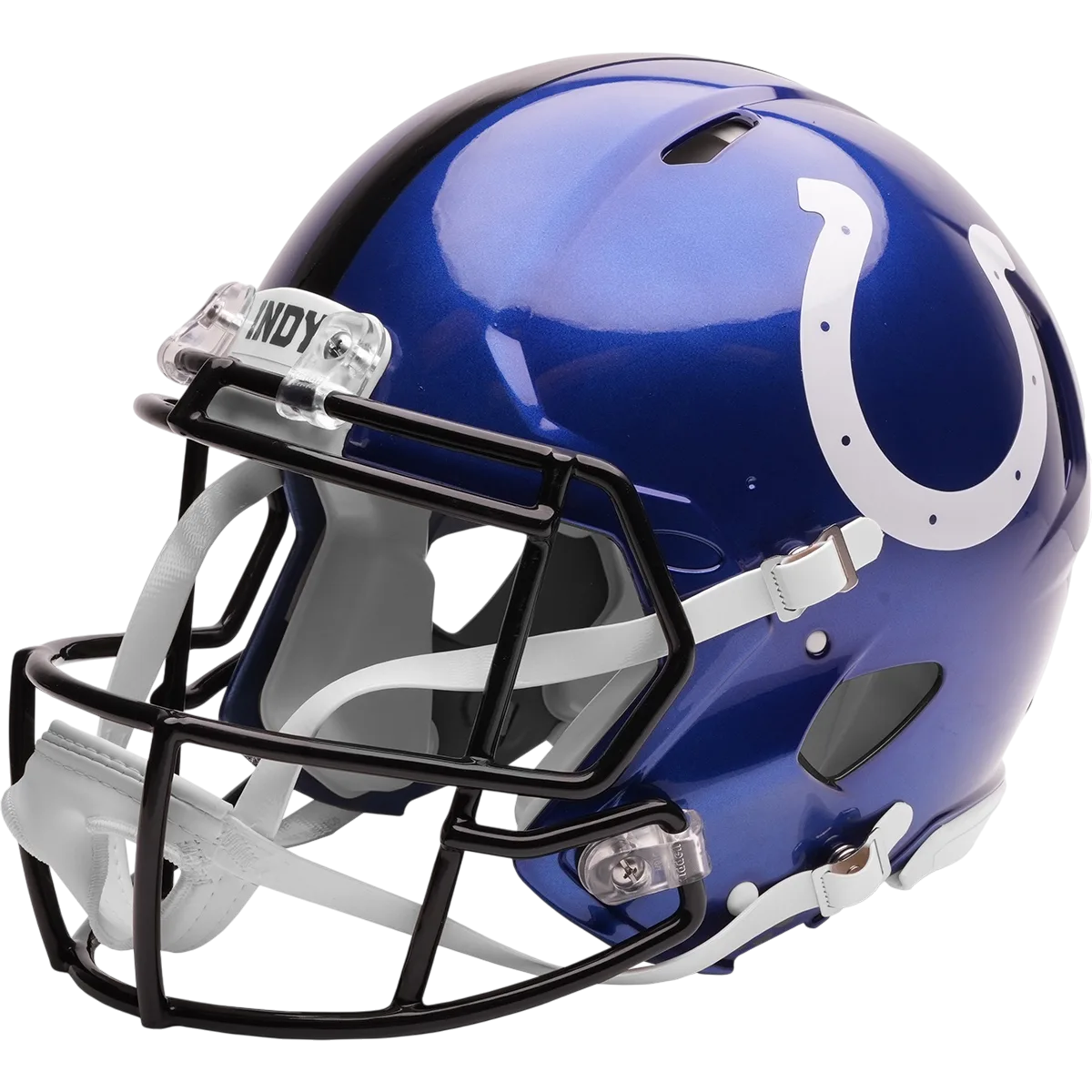 Indianapolis Colts Riddell Mini Speed Football Helmet – 2026 Rivalries, Metallic Blue
