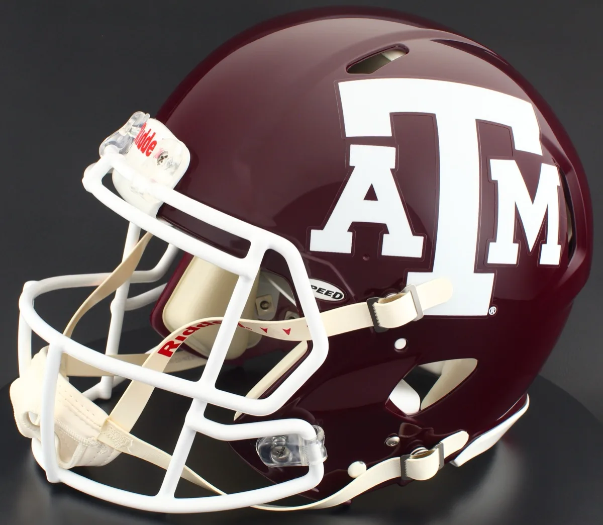 Texas A&M Aggies Riddell Authentic Speed Football Helmet – Maroon ATM
