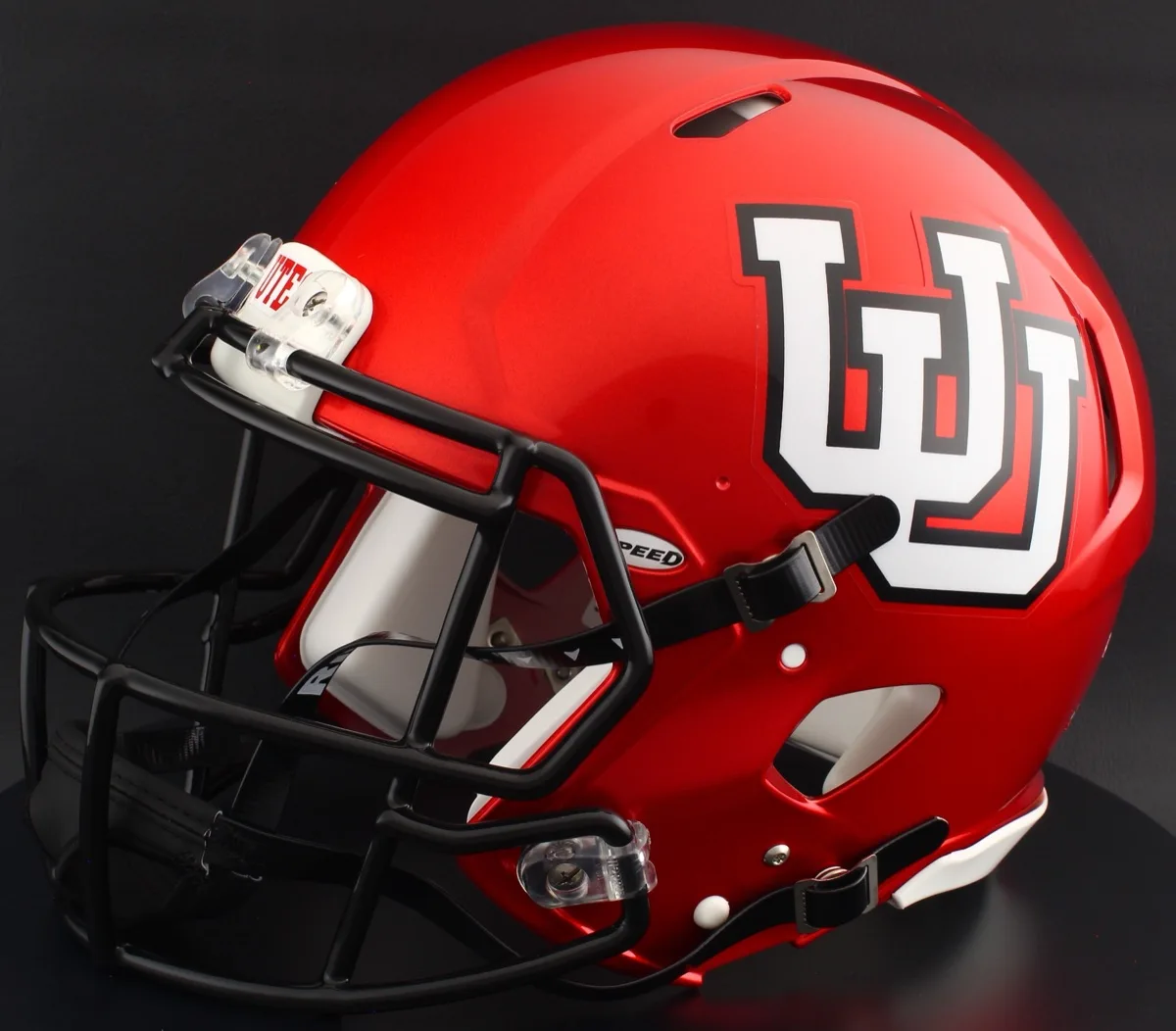 Utah Utes Riddell Authentic Speed Football Helmet – Red UU