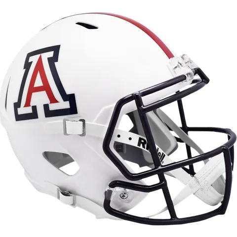 Arizona Wildcats Riddell Replica Speed Football Helmet – Gloss White