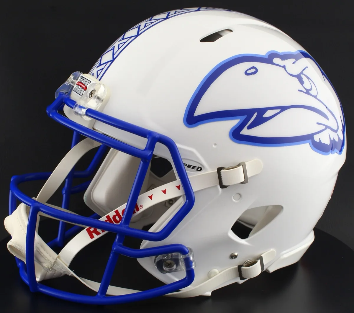 Kansas Jayhawks Riddell Replica Speed Football Helmet – White