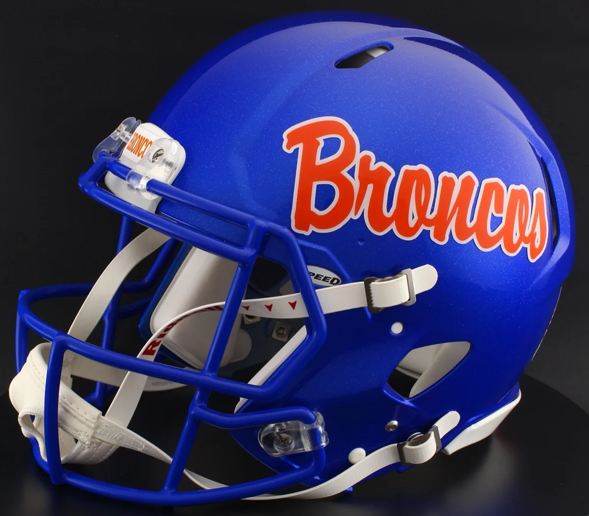 Boise State Broncos Riddell Replica Speed Football Helmet – Script