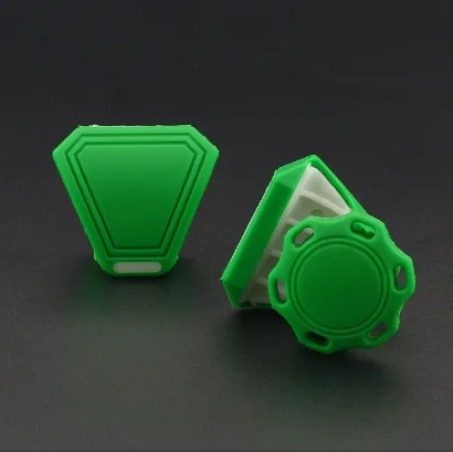 Kelly Green Football Visor Clips