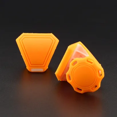 Yellow Football Visor Clips