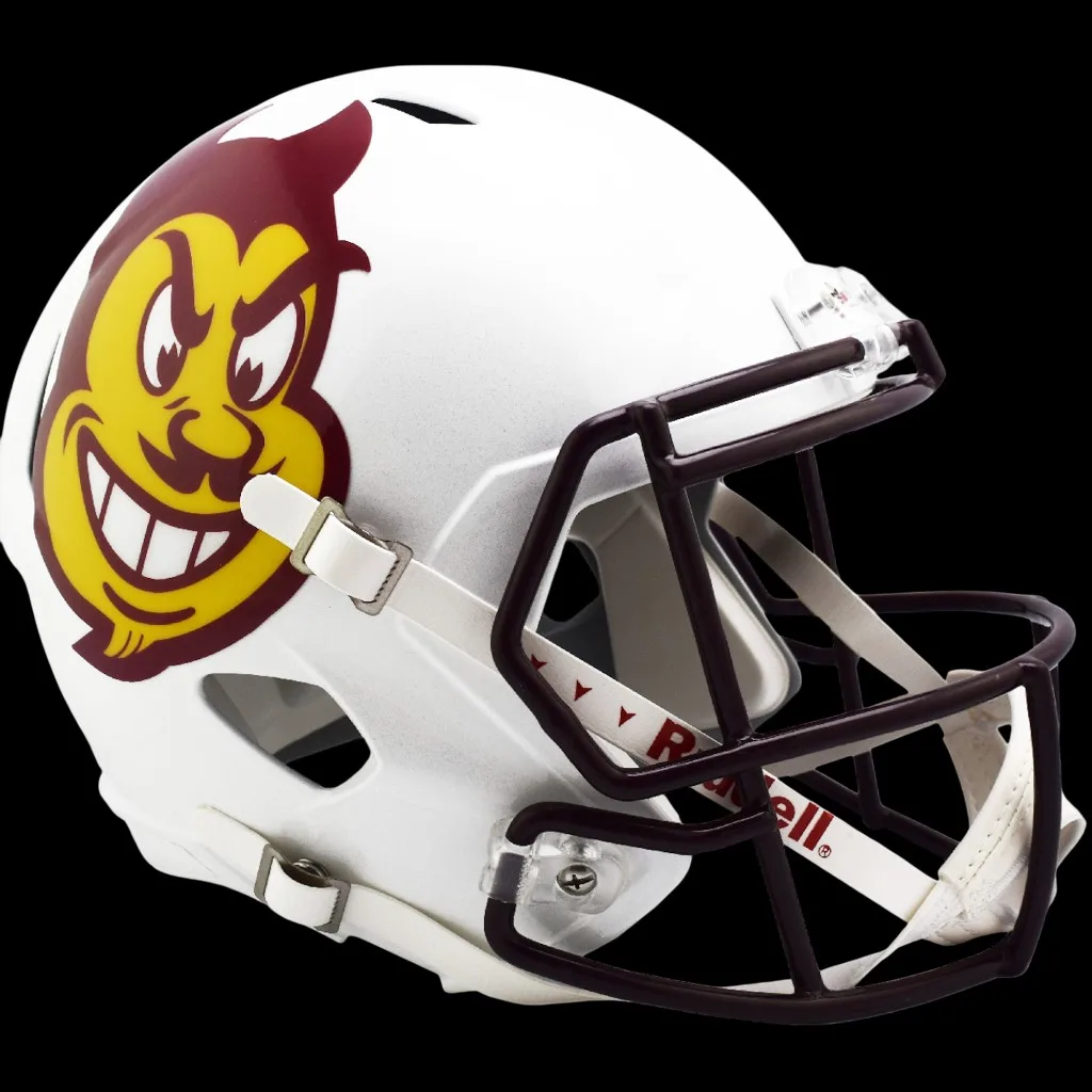 Arizona State Sun Devils Riddell Replica Speed Football Helmet – Sparky 2023