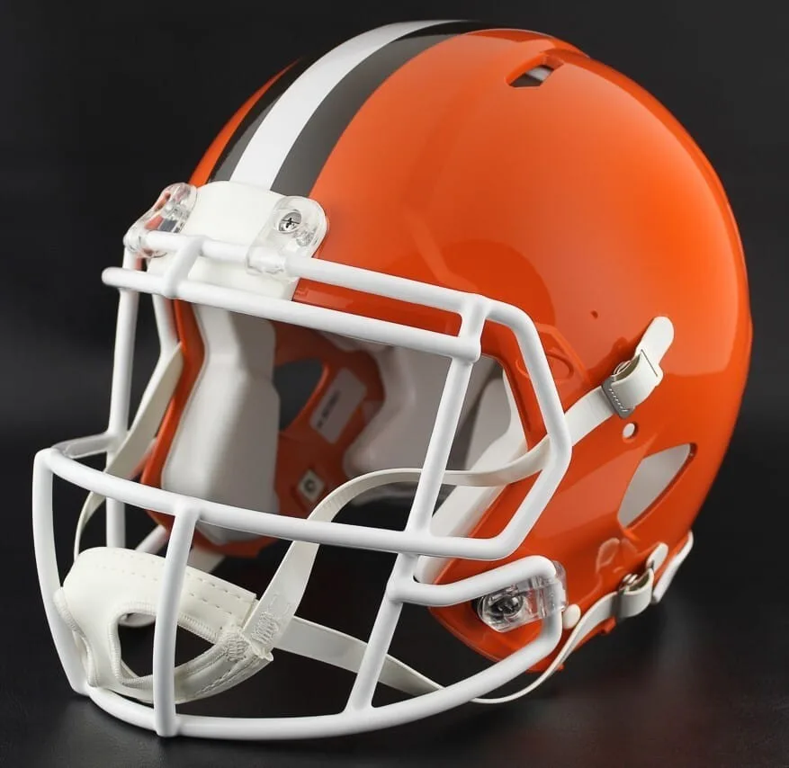 Cleveland Browns Riddell Authentic Speed Football Helmet – 1975 to 2005 Throwback