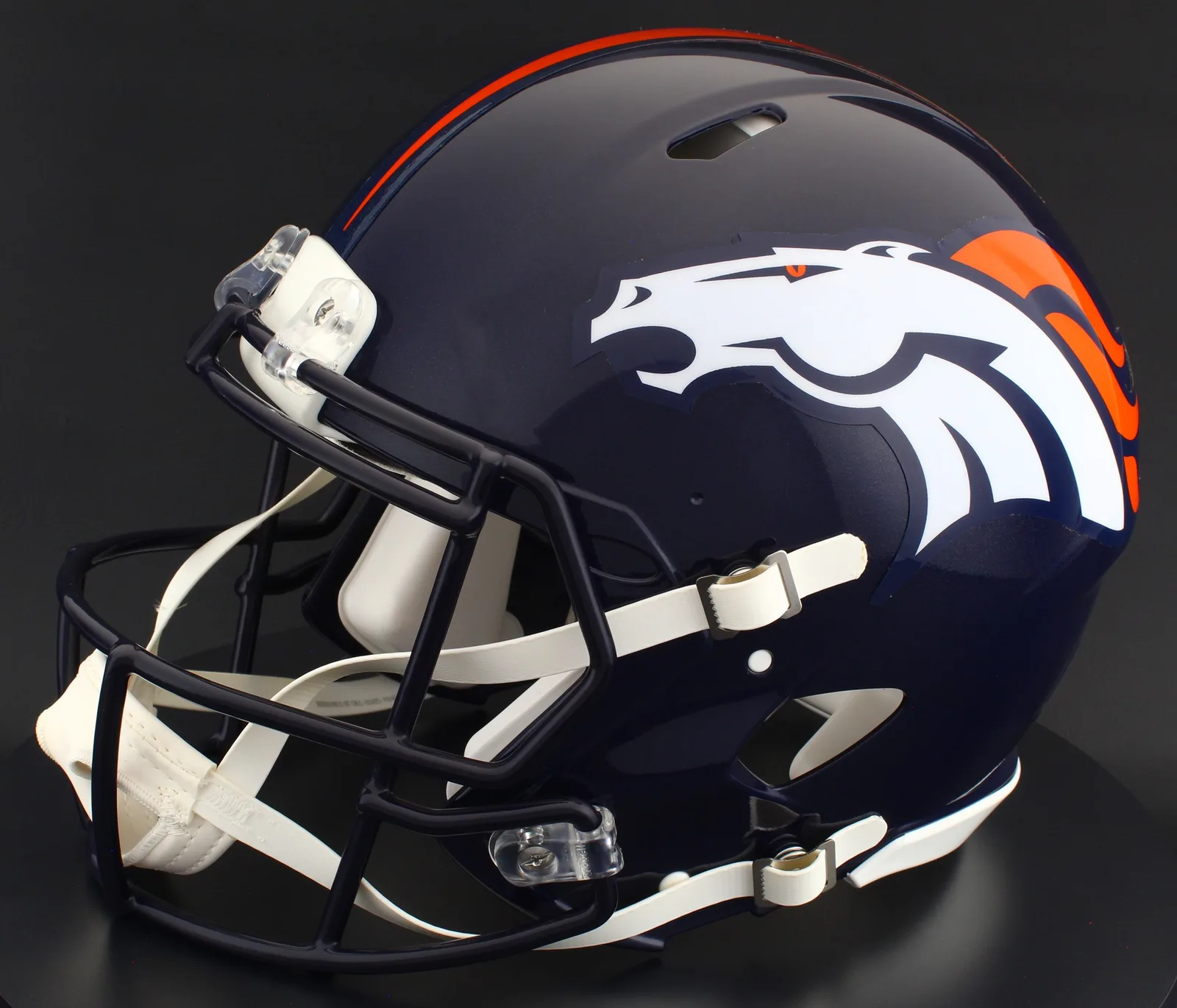 Denver Broncos Riddell Replica Speed Football Helmet – 1997 to 2023 Throwback